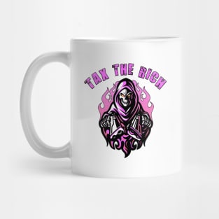 Tax The Rich Pink Mug